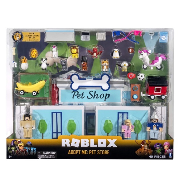 ROBLOX Celebrity Adopt Me: Pet Store DreamCraft 40 Piece Action Figure Playset - Picture 1 of 9